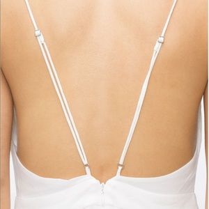 Tavik Pants - White Sleeveless Backless Wide Leg Romper Tavik Pants - White Sleeveless Backless Wide Leg Romper